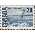CANADA, The Ferry, Quebec, blue 1967, 20c