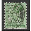 MALTA 1926 1/2d YELLOW GREEN SG 158 FINE USED#4