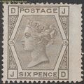 SG: 147,Plate 15 MNG 1876 Cat £ 500