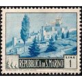 San Marino 1949 Views Castle 1L MNG Stamp