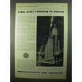 1931 American Institute of Steel Construction Ad