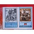 Antigua QEII 1979 Rowland Hill $1 Mail Coach Un...