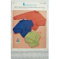Vintage: Bairnswear No. 1508 crew neck raglan p...