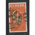 IRELAND 1966 EUROPA 7p EUROPA SHIP SG 223 FINE ...
