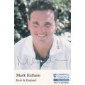 Mark Ealham Kent Cricket Club Hand Signed Card ...