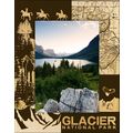 Glacier National Park Laser Engraved Wood Pictu...