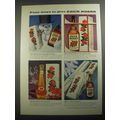 1956 Four Roses Bourbon Ad - Four ways to give ...