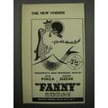 1955 Fanny Play Ad - It's all about love
