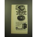 1959 Droste Chocolate Apple Ad - See what happens when you tap the Droste Apple
