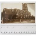 vintage postcard St Marys Church, Acton, London