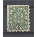 Austria.SG248 5h Imperial Austrian Crown.Fine U...