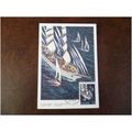 Canada 1984 Tall ships visit FDI stamp Maxi car...