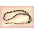 Pre Loved Tibetan Style Necklace Hematite Style...