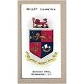 WILLS Cigarette card Borough Arms BERMONDSEY No.178 Fourth Series