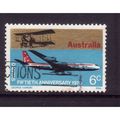 AUSTRALIA 1970 SG 477 6c QANTAS FINE USED#2