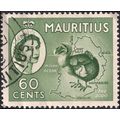 MAURITIUS, BIRDS, Dodo, green 1954, 60c