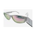 Foster Grant West Loop White Frame Wrap Sunglas...