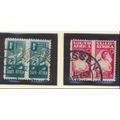 South Africa Stamps Scott #98 To 99, Used