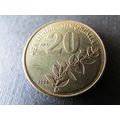 1998 GREECE TWENTY DRACHMA FREE POST. AX