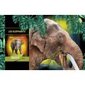 DJIBOUTI 2016 SHEET MNH ELEPHANTS ELEFANTES ELE...