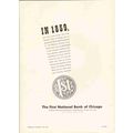 FIRST NATIONAL BANK OF CHICAGO IL 1959 Drake Oi...