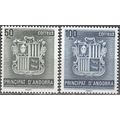 Andorra Español 1982 Michel 157 - 158 Neuf ** C...