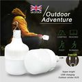 60W LED Outdoor Light Bulb with Hanging Recharg...