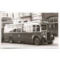 Black & White Photograph of Bristol Tramways & ...