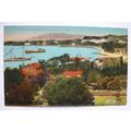 vintage postcard Panorama of Tamaris & Manteau