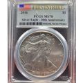 1 Oz Silver 2016 First Strike American Eagle PC...