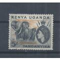 Kenya, Uganda & Tanganyika stamps 1954 5s Eleph...