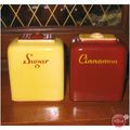 Vintage Cinnamon Sugar Shaker Set