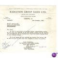1952 RADIATION GROUP SALES LTD LEEDS 12DEC52