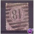 victoria sg 84 6d lilac fine used fr cv £90 1862