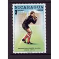 NICARAGUA 1970 WORLD FOOTBALL 3 COR YASHIN RUSS...