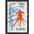 FRA 2006 53c 'WINTER OLYMPICS - TURIN' FINE USE...