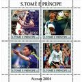 SAO TOME PRINCIPE 2004 SHEET MNH ATHENS SPORTS ...