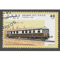 1992 40PTS 'SAHARA OCC. - TRAINS' C.T.O FINE US...
