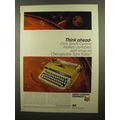 1965 Smith-Corona Typewriter Ad - Changeable Type