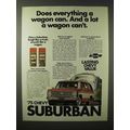 1975 Chevrolet Suburban Truck Ad - Does Everything