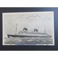 Transatlantique French Line S.S. Liberte Postcard