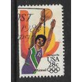 USA 1983 OLYMPIC GAMES LOS ANGELES 28c BASKETBA...