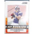 2011 Panini Score CHRISTIAN PONDER (Vikings) Ho...