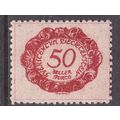 Liechtenstein 1920 Postage Due 50h Mint Hung SG...