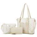 Women Fashion Synthetic Leather Handbags Tote B...