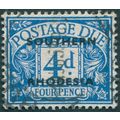 Southern Rhodesia 1951 4d blue Postage Due SGD5...