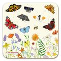 Emma Ball Drinks Coaster Butterfly Bee and Flow...
