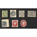 CANADA SELECTION QUEEN VICTORIA POSTAL STATIONE...