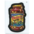 2010 Wacky Packages ANS 7 - #51 - Raglue Pasta ...