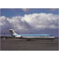 KLM Douglas DC 9 33 RC Aircraft Postcard (A24166)